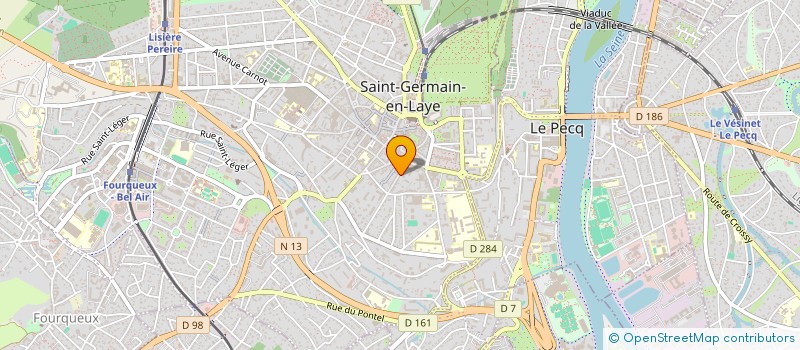 localisation de l'entreprise SOC EUROPEENNE TRAVAIL TEMPORAIRE à SAINT-GERMAIN-EN-LAYE