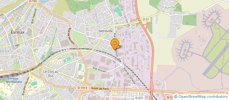 localisation de l'entreprise SOC EUROPEENNE VENTE PAR CORRESPONDANCE à EVREUX