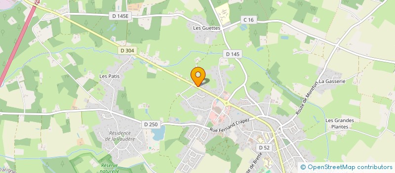 localisation de l'entreprise SOC EVECO à PARIGNE-L'EVEQUE
