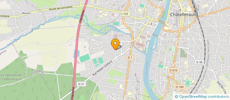 localisation de l'entreprise SOC EVENTS à CHATELLERAULT