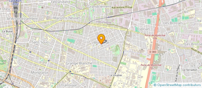 localisation de l'entreprise SOC EVOLUTION à LYON