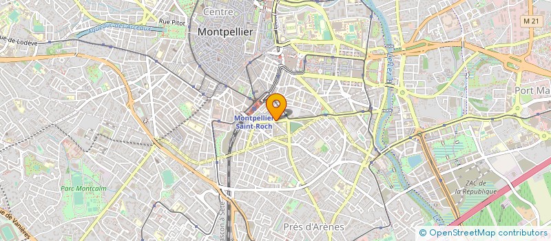 localisation de l'entreprise SOC EXP DE LA CAROSSERIE GAYRAUD à MONTPELLIER