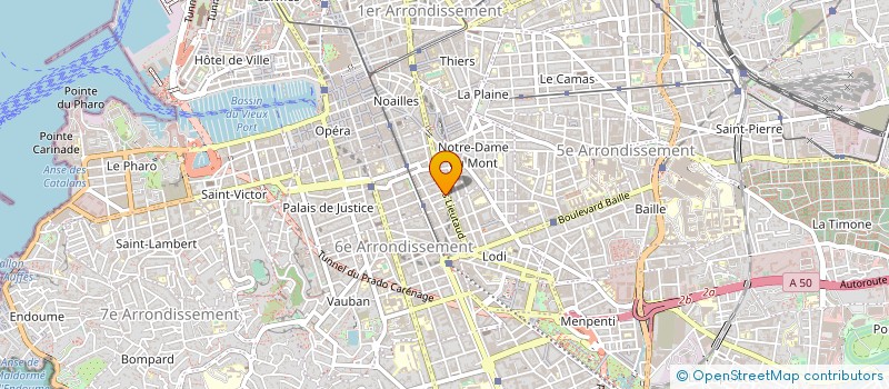 localisation de l'entreprise SOC EXP ETABLISSEMENTS TECHNIC OFFICE à MARSEILLE