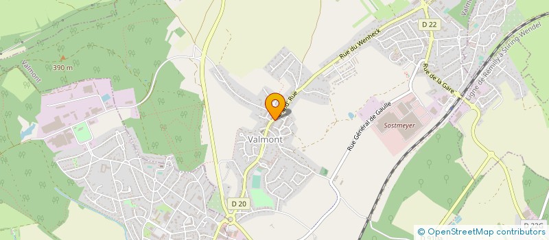 localisation de l'entreprise SOC EXP HOFFMANN ARTISAN PAINS SPECIA  VALMONT