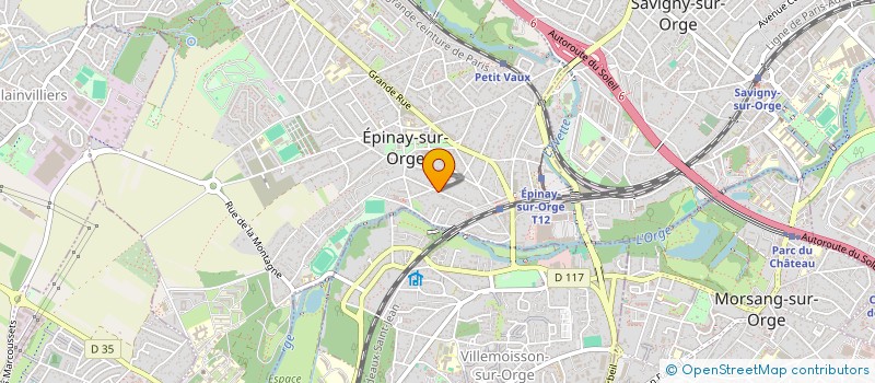 localisation de l'entreprise SOC EXPERT COMPT BEVIS ETUDES FINANCIERE à EPINAY-SUR-ORGE