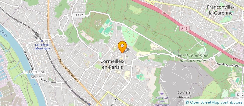 localisation de l'entreprise SOC EXPERT COMPT GESTION ORGANISATION à CORMEILLES-EN-PARISIS