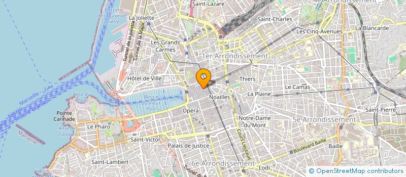 localisation de l'entreprise SOC EXPERT COMPTA MEDITERRANEENNE à MARSEILLE