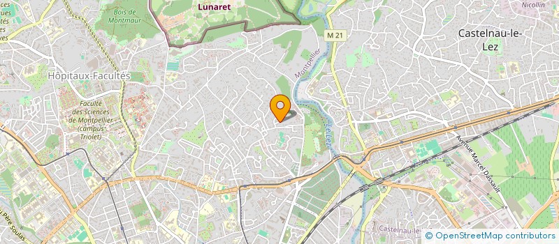 localisation de l'entreprise SOC EXPERT MEDIC SCIENTIF ALLERG SEMSA à MONTPELLIER