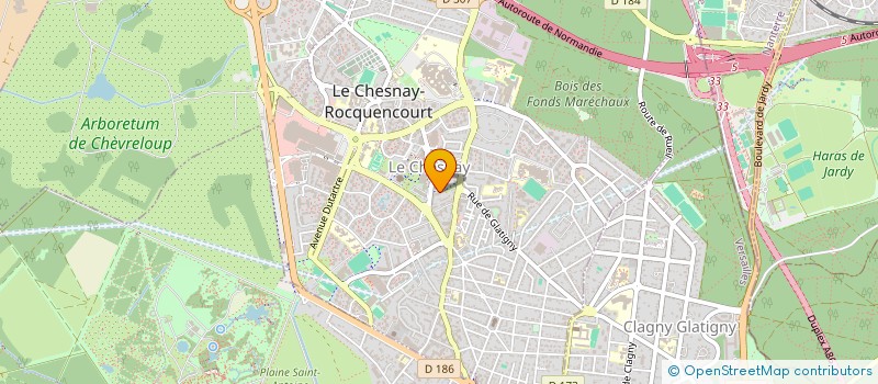 localisation de l'entreprise SOC EXPERT TECHNI INDUST EVALUAT ASSURAN à LE CHESNAY-ROCQUENCOURT