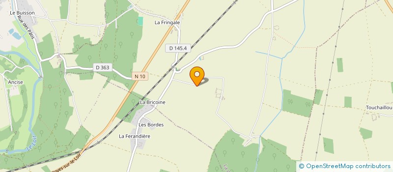 localisation de l'entreprise SOC EXPL AGRIC TOUCHEBREDIER à LA CHAPELLE-DU-NOYER