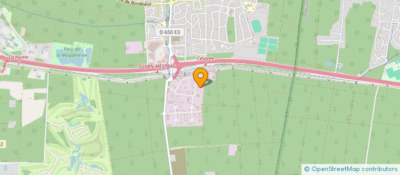 localisation de l'entreprise SOC EXPL AQUITAINE FILTRES AUTO à GUJAN-MESTRAS
