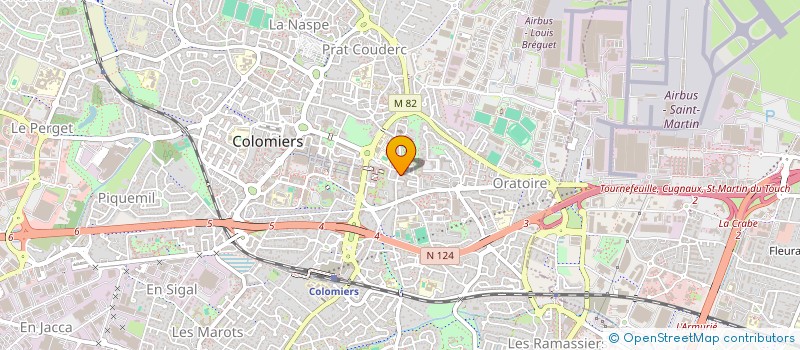 localisation de l'entreprise SOC EXPL BOULAN PATIS CAZCARRA à COLOMIERS