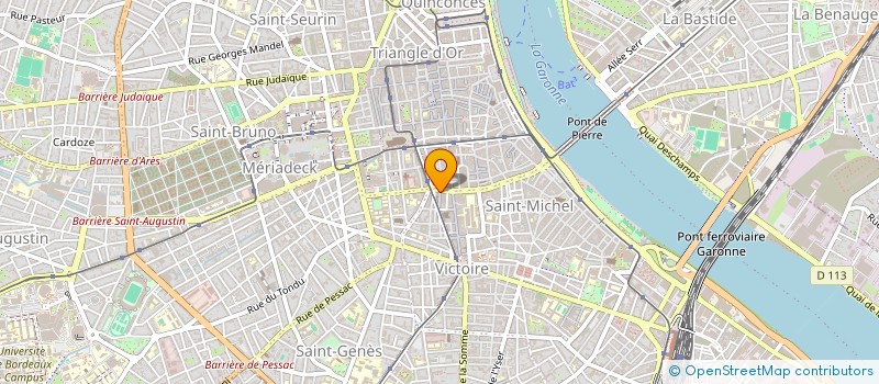 localisation de l'entreprise SOC EXPL CHAUSSURES BETTINA à BORDEAUX