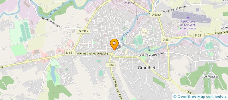 localisation de l'entreprise SOC EXPL DES ETS DELERIS à GRAULHET