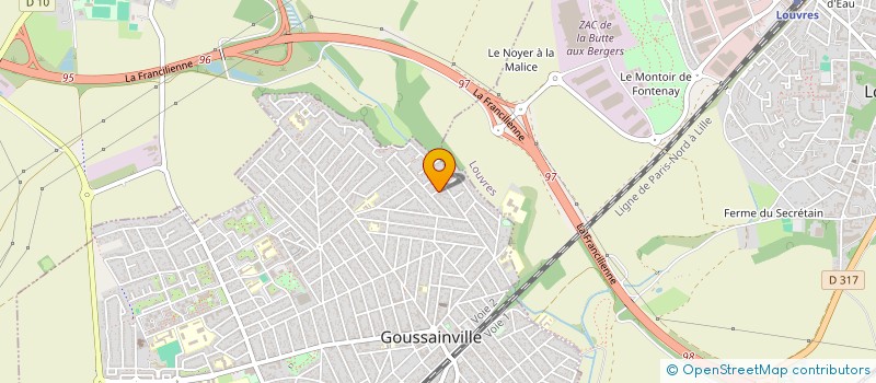 localisation de l'entreprise SOC EXPL DES ETS NIVERTS à GOUSSAINVILLE