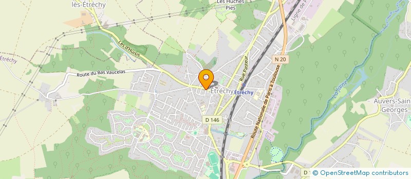 localisation de l'entreprise SOC EXPL DES ETS RAME à ETRECHY