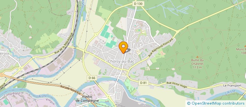 localisation de l'entreprise SOC EXPL DES ETS TELLIER à CHOISY-AU-BAC