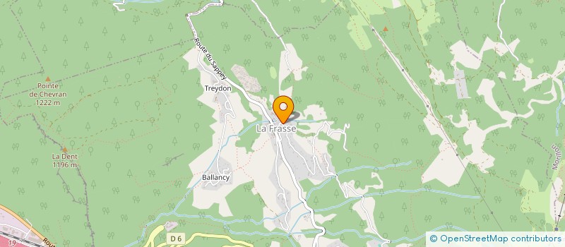 localisation de l'entreprise SOC EXPL DES ETS VACHOUX ALLAMAND  ARACHES-LA-FRASSE