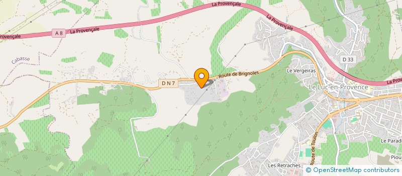 localisation de l'entreprise SOC EXPL DES ETS VIOLA à LE CANNET-DES-MAURES