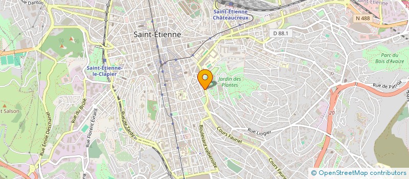 localisation de l'entreprise SOC EXPL DES MEUBLES GUILLOT à SAINT-ETIENNE