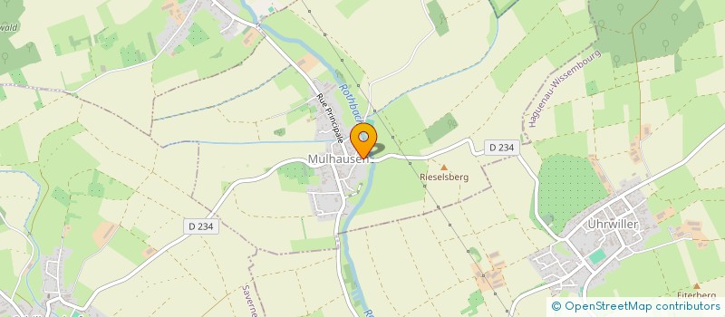 localisation de l'entreprise SOC EXPL ENT DE PEINTURE KOEHL  MULHAUSEN