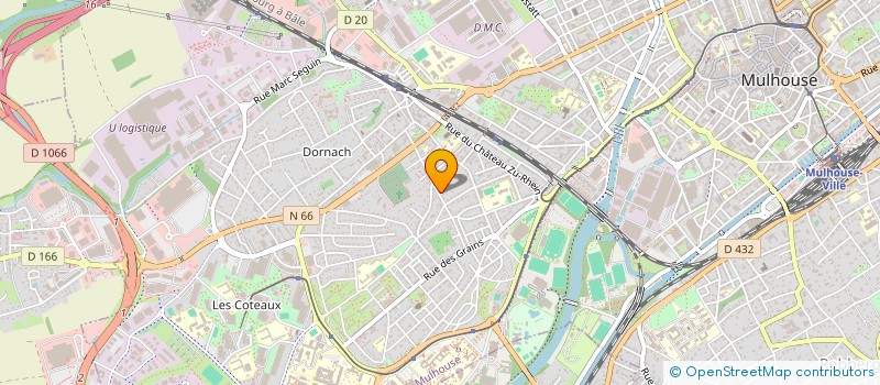 localisation de l'entreprise SOC EXPL ENT LOUIS BURGART à MULHOUSE