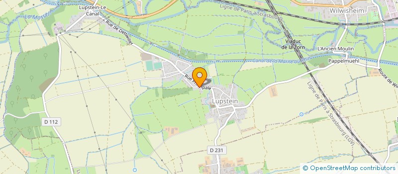 localisation de l'entreprise SOC EXPL ENTR BURCKEL ET FILS  LUPSTEIN