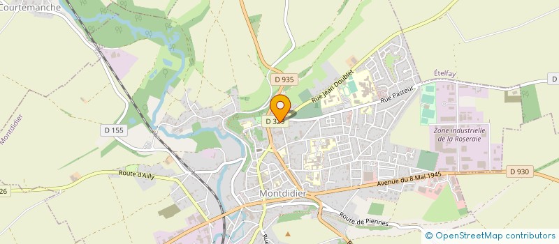 localisation de l'entreprise SOC EXPL ENTREPRISE HEDIN  MONTDIDIER