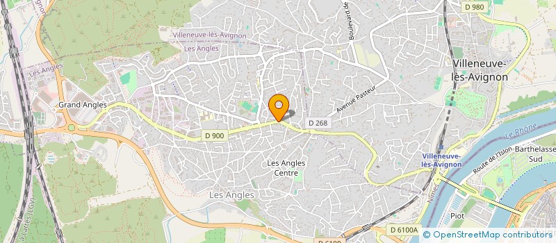 localisation de l'entreprise SOC EXPL ERMITAGE MEISSONNIER à LES ANGLES