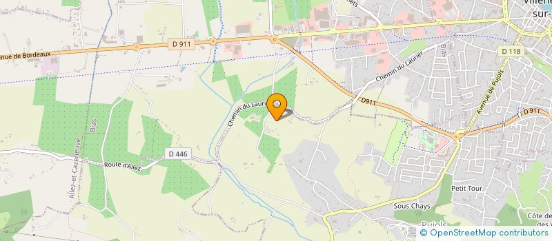 localisation de l'entreprise SOC EXPL ETABLISSEMENT BALL à PUJOLS