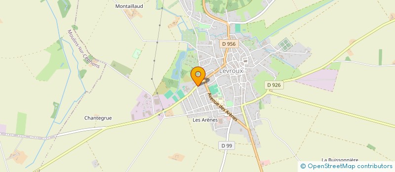 localisation de l'entreprise SOC EXPL ETABLISSEMENT L MORIN  LEVROUX