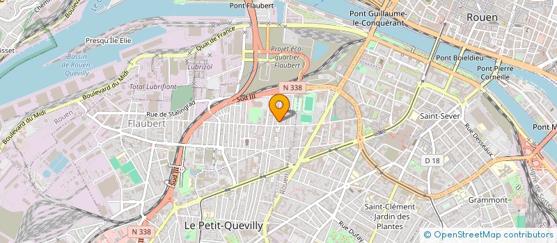 localisation de l'entreprise SOC EXPL ETABLISSEMENTS LEFEBURE à LE PETIT-QUEVILLY