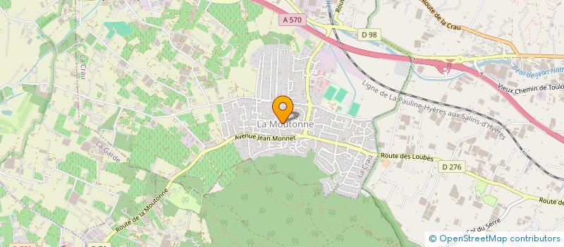 localisation de l'entreprise SOC EXPL ETS ARIELLI à LA CRAU