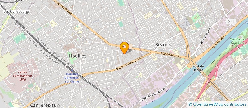 localisation de l'entreprise SOC EXPL ETS BOUTIER à HOUILLES