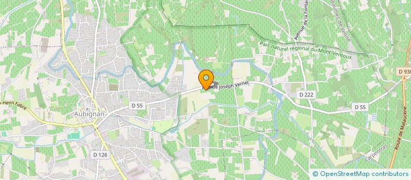 localisation de l'entreprise SOC EXPL ETS CLAUDE CAYREL  AUBIGNAN