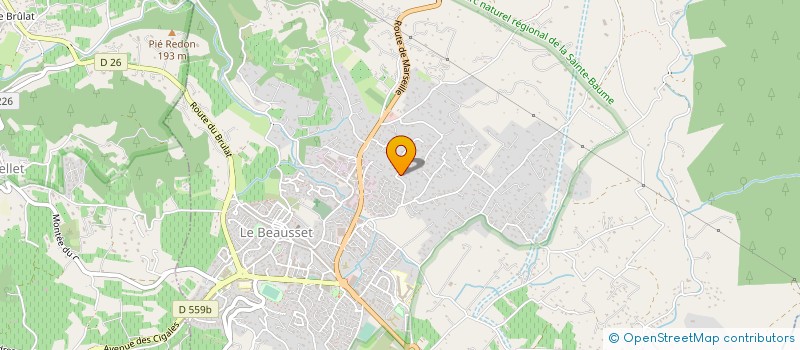 localisation de l'entreprise SOC EXPL ETS GRAVIER à LE CASTELLET