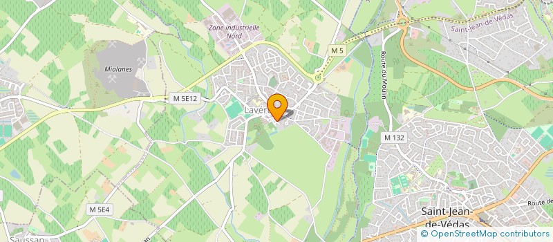 localisation de l'entreprise SOC EXPL ETS GUY CHAUCHAT à LAVERUNE