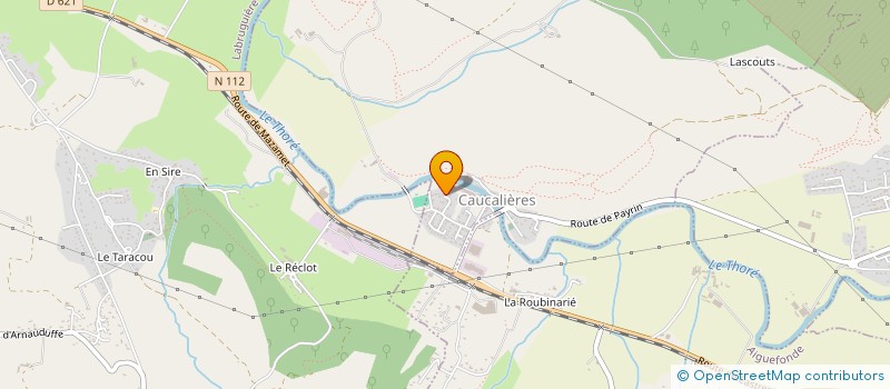 localisation de l'entreprise SOC EXPL ETS LINE MARIN à CAUCALIERES