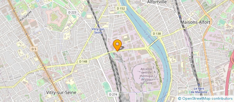 localisation de l'entreprise SOC EXPL ETS MARCEL TABOURIN FILS à VITRY SUR SEINE