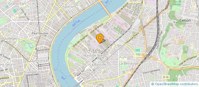 localisation de l'entreprise SOC EXPL ETS MOULIERAS à BORDEAUX