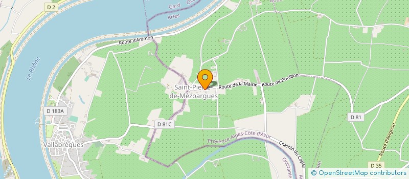localisation de l'entreprise SOC EXPL ETS VIGOUREUX à TARASCON