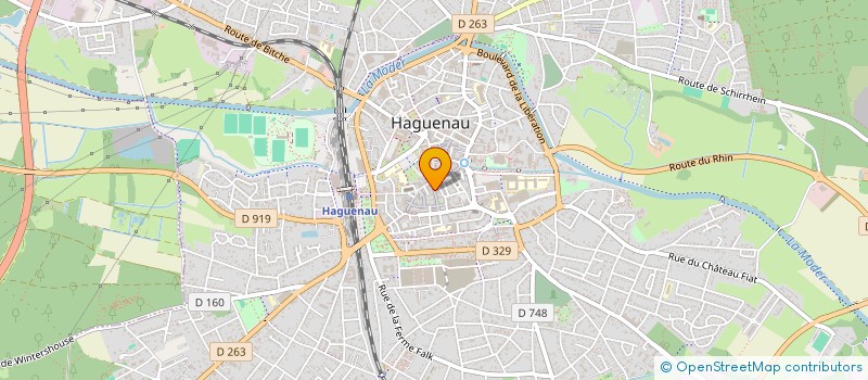 localisation de l'entreprise SOC EXPL ETS WAECHTER JOSEPH à HAGUENAU