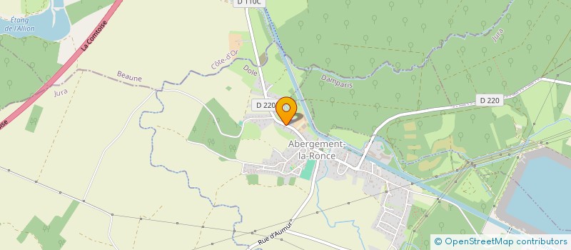 localisation de l'entreprise SOC EXPL ETS WAWRZYNIAK HENRI à ABERGEMENT-LA-RONCE