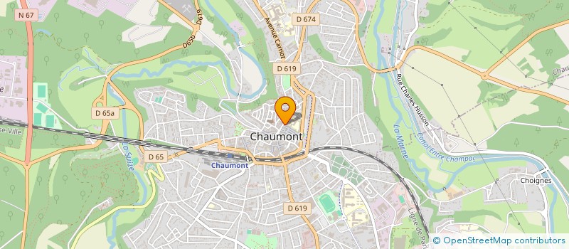 localisation de l'entreprise SOC EXPL ETS WILHELEM à CHAUMONT
