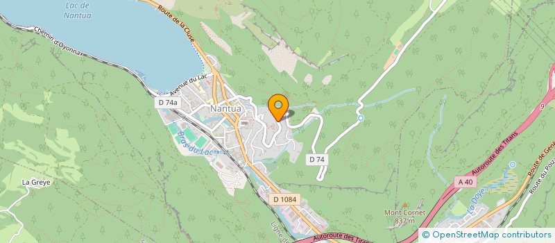 localisation de l'entreprise SOC EXPL FORESTIERE RIGHETTI à LE POIZAT-LALLEYRIAT