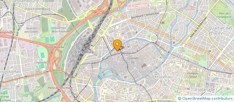 localisation de l'entreprise SOC EXPL FOURRURES BRENNION à STRASBOURG