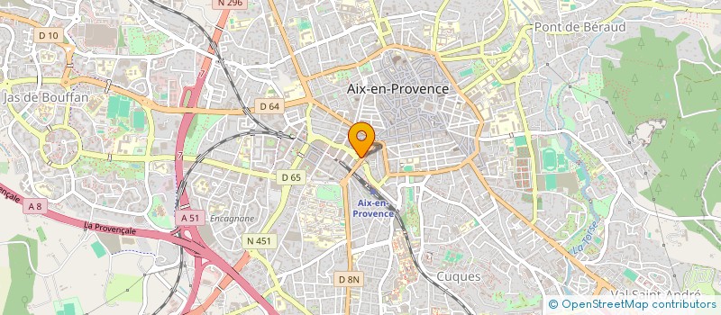 localisation de l'entreprise SOC EXPL GEST IMMOBI AUGUSTINS LAMY PROV à AIX-EN-PROVENCE
