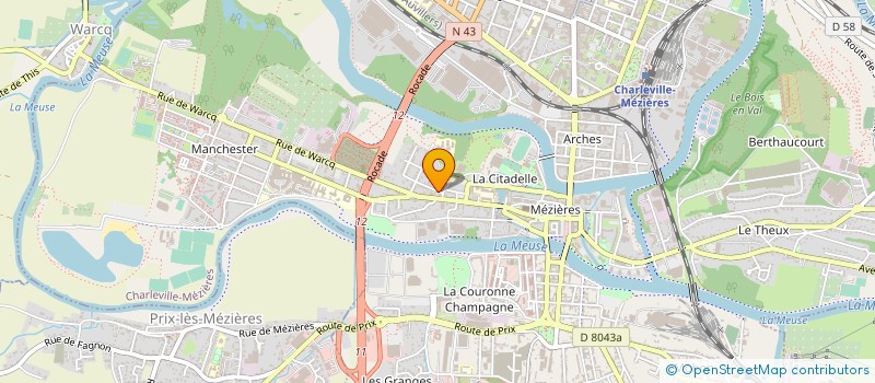 localisation de l'entreprise SOC EXPL IMPRIMERIE DE SAINT JULIEN à CHARLEVILLE-MEZIERES