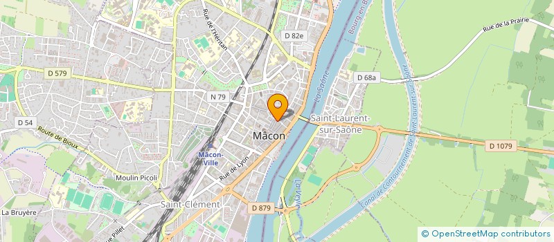 localisation de l'entreprise SOC EXPL LIBRAIRIE RENAUDIER à MACON