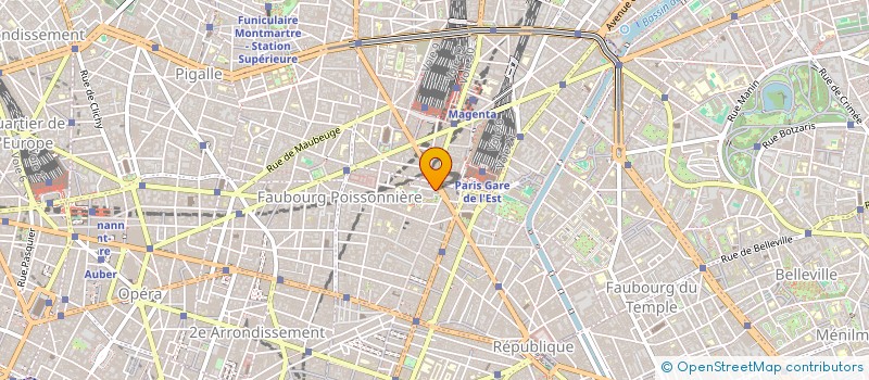 localisation de l'entreprise SOC EXPL PARIS EST HOTEL  PARIS